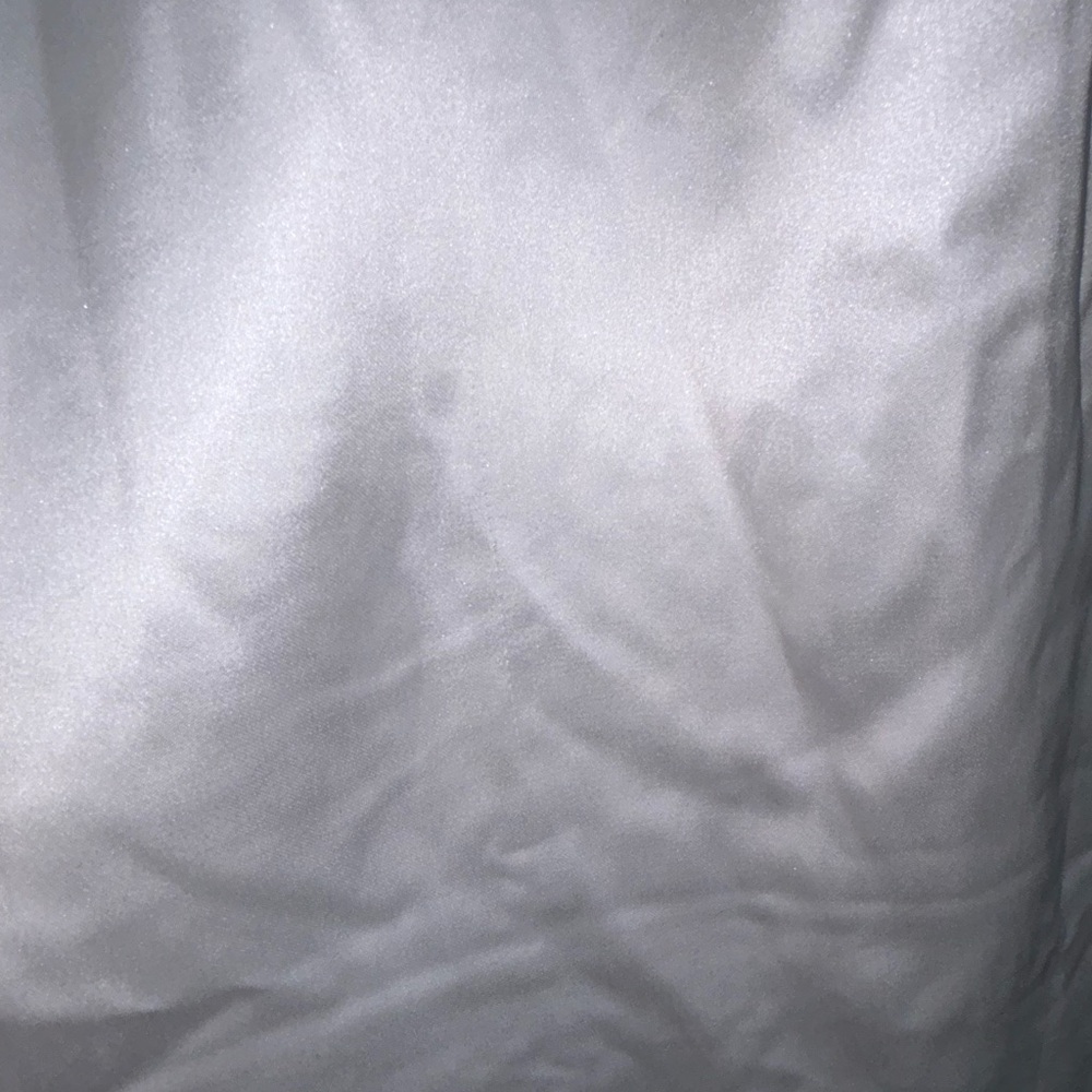 NWT Lovely Endearment White Satin Sleeveless Backless Maxi Dress - Picture 6 of 9